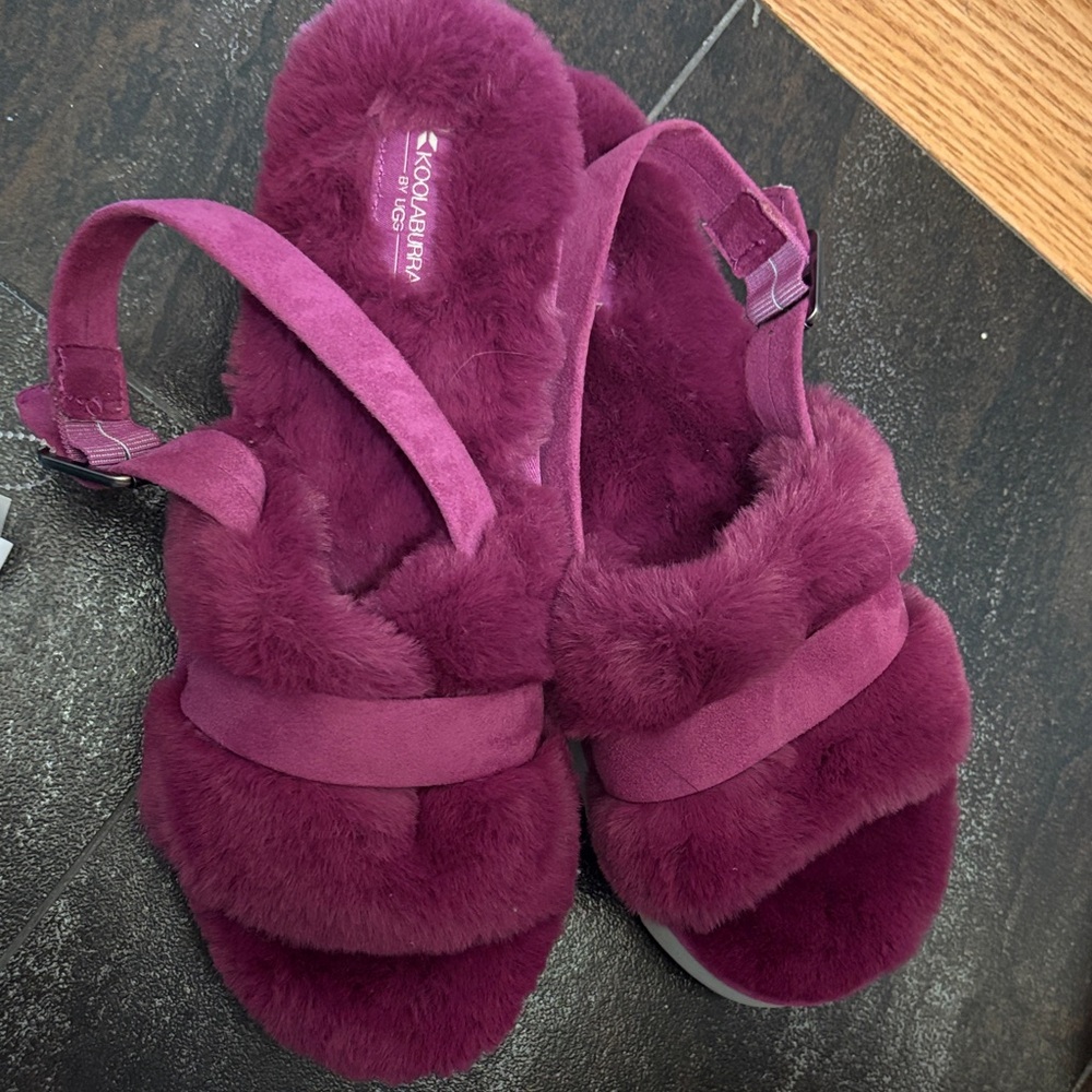 UGG Koolaburra Fuzz-oh Sandals